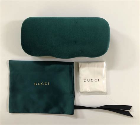 clear gucci case|Gucci case for glasses.